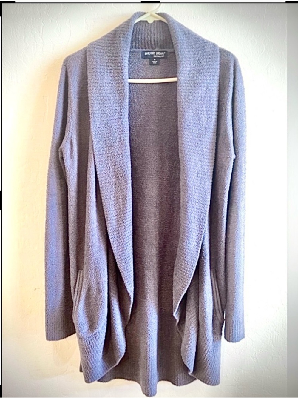 Barefoot Dreams CozyChic Lite Circle Cardigan Gray M
